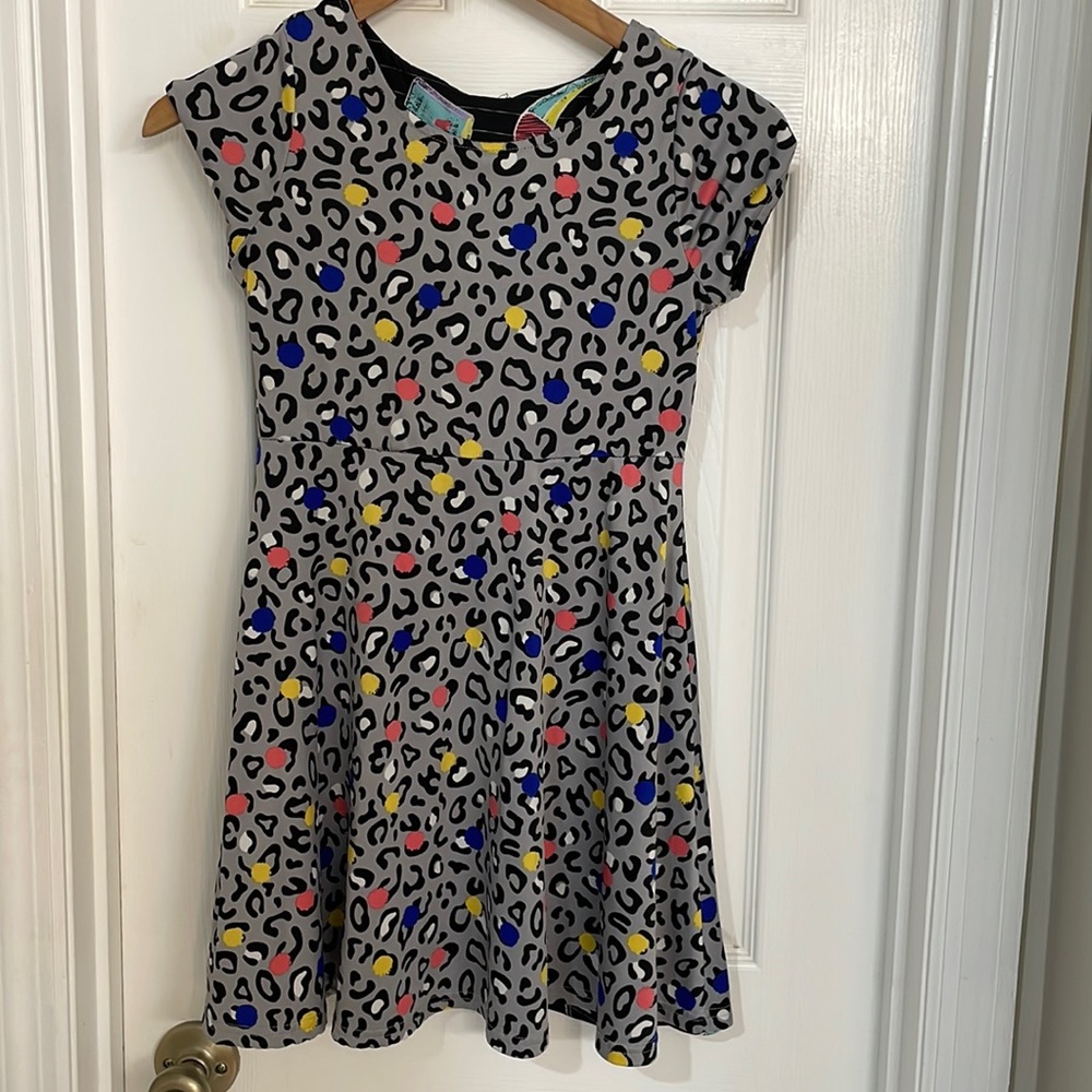 Kahn Lucas Reversible Girl's Dress Sz 12